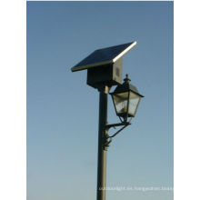 Lámpara al aire libre con alimentación Solar poste luz (JR-Villa P)